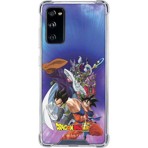 Dragon Ball Super Group Galaxy S20 FE Clear Case